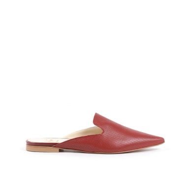 V Italia Damesslipper Rood 4747 Sabot Traf Rosso Fragola