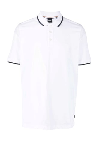 Boss Parlay 190 Polo Shirt Natural