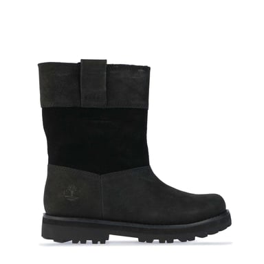 Girl's Timberland Children Courma Kid Pull-On Boots in Black