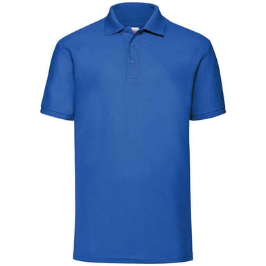 Fruit of the Loom Mens Pique Polo Shirt (Royal Blue)