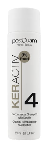 RECONSTRUCTOR SHAMPOO WITH KERATIN 250 ML.