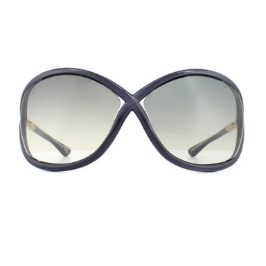 Tom Ford Zonnebril 0009 Whitney 0B5 Crystal Grijs Grijs Verloop