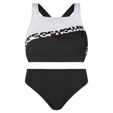 Speedo Bedrukt House Of Holland ZwartWit Dames Tweedelig Zwempak 8 121933503