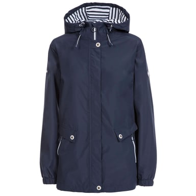 Trespass Womens/Ladies Flourish Waterproof Jacket (Navy)