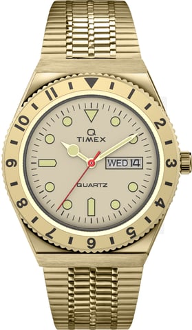 Timex Q Reissue Men's Gold Watch TW2V18700