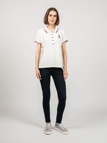 North Sails x Prada Polo Shirt Auroa Woman's White