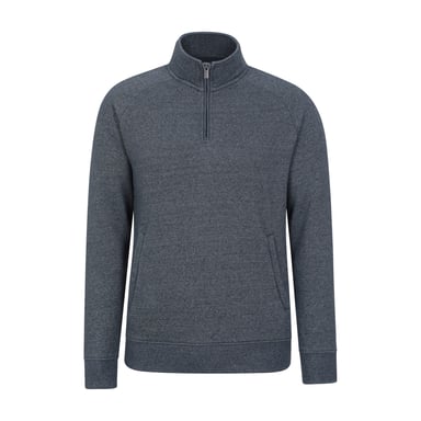 Mountain Warehouse Mens Bamburgh Half Zip Jumper (Navy)