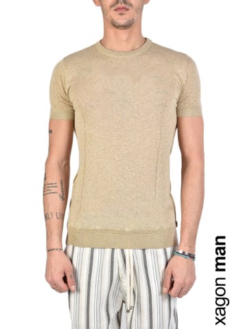 Xagon Man T-Shirt Men's Beige