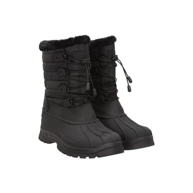Mountain Warehouse Womens/Ladies Whistler Adaptive Snow Boots (Black)