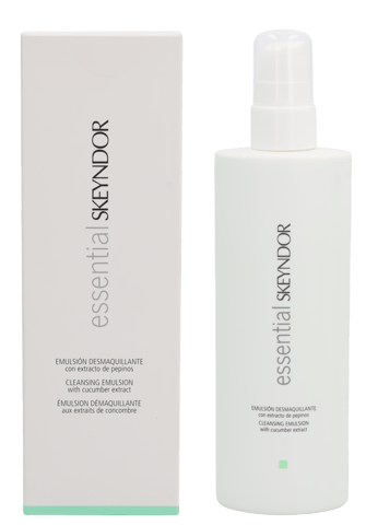 Skeyndor Essential Cleansing Emulsion Wth Cucumber Extract 250ml.