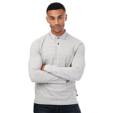 Men's Ted Baker Penine Regular Fit Polo in Grey