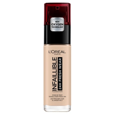 L'Oreal Paris Infallible 24H Freshwear Liquid Foundation 15 Porcelain, SPF 25