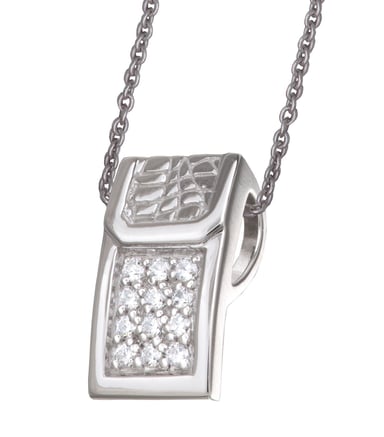 Orphelia Women's 925 Sterling Silver Chain with Pendant - Silver ZH-4562