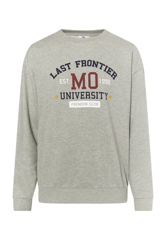Mo Sweatshirt Men Grey melange