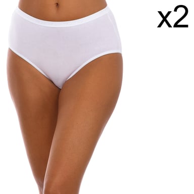 Pack-2 Organic Bio Midi Panties P0AZK women