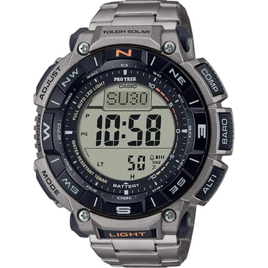 Casio Protrek Heren Grijze Horloge PRG-340T-7ER