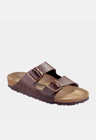 Birkenstock Arizona bruin normaal voetbed heren slipper