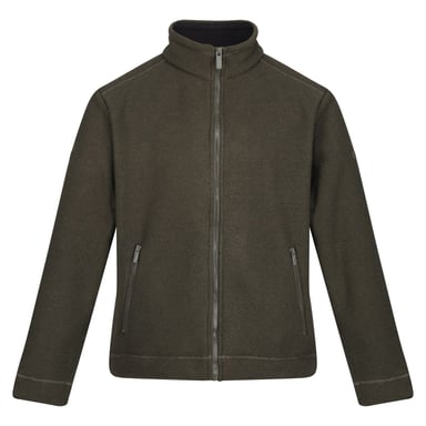 Regatta Mens Garrian II Fleecejacka med full dragkedja (mörk kaki)