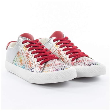 Guess women's sneakers with multiple logos