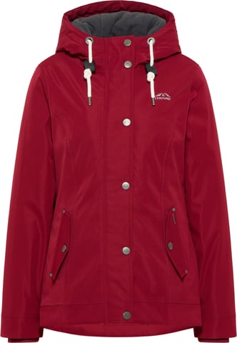 ICEBOUND Winter jacket women dark red