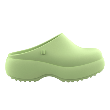Free Clog Platform Green