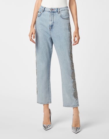 Denim Trousers Loose Fit