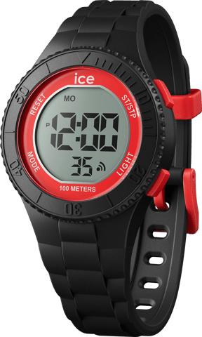 Ice Watch Ice Digit - Black Spider Kind Horloge Zwart 021007