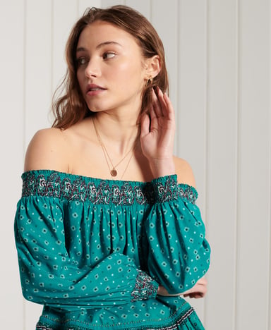 Superdry Ameera Off The Shoulder Top