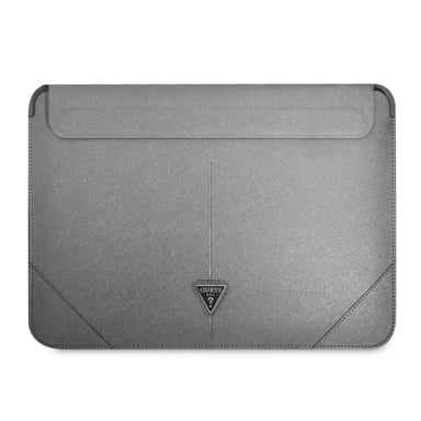 Guess 13/14 Inch Laptop Sleeve PU Saffiano Triangle Metal Logo