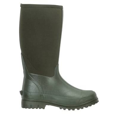 Mountain Warehouse Womens/Ladies Mucker Neoprene Calf Boots (Green)