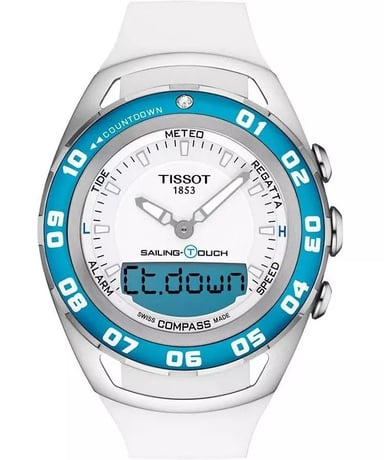 Tissot T-touch Sailing Heren Witte Horloge T0564202701100