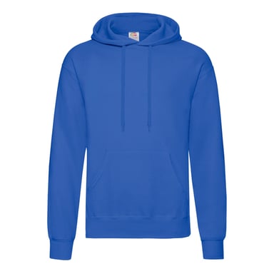 Fruit of the Loom Unisex Adult Polycotton Lightweight Hoodie (Royal Blue)