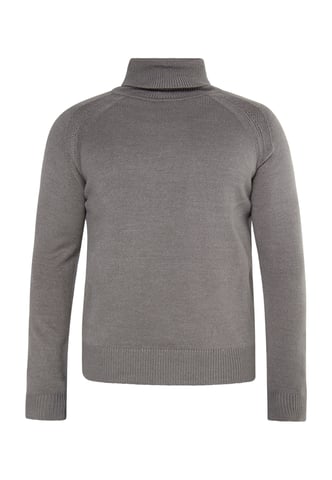 Mo Turtleneck pullover Men light grey melange