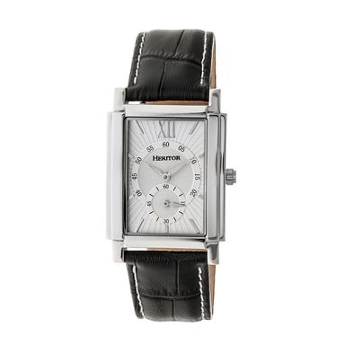 Heritor Automatic Frederick Leather-Band Watch