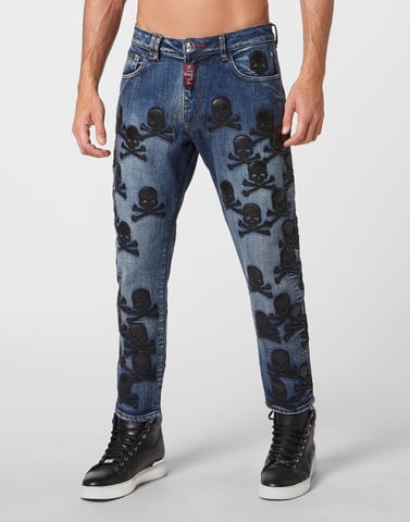 Jeans Regular Fit Skull