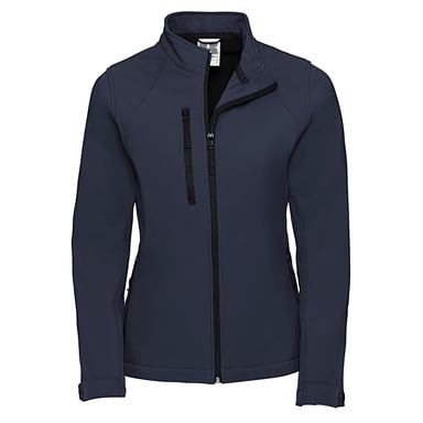 Russell Womens/Ladies Soft Shell Jacket (French Navy)