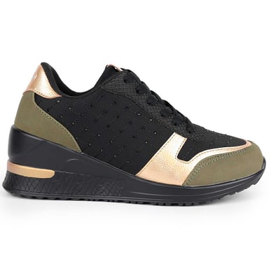 Confortable sneaker Montevita in Green