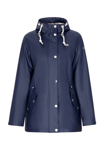 Schmuddelwedda rain jacket women marine