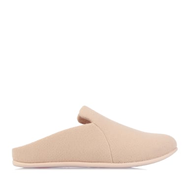 Fit Flop Chrissie II Haus vilten pantoffels voor dames, beige