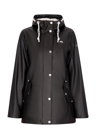 Schmuddelwedda rain jacket women black