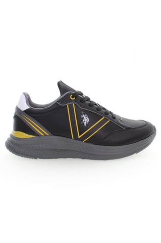 U.S. POLO ASSN. Men's Black Sneakers