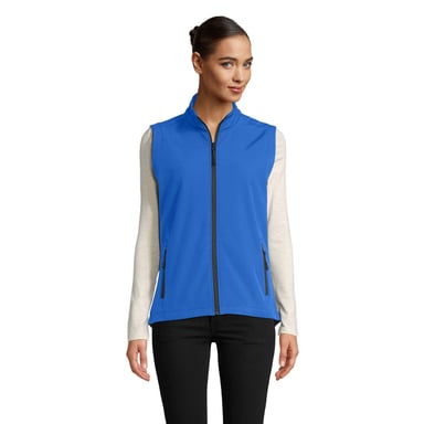 SOLS Womens/Ladies Race Softshell Body Warmer (Royal Blue)