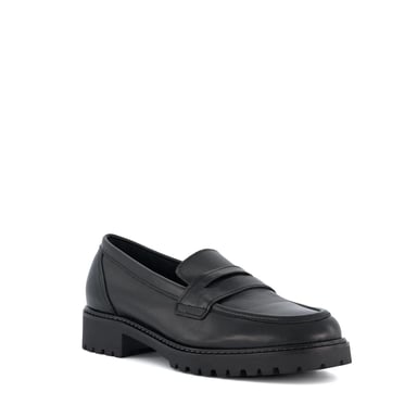 Dune Ladies WF GILD Wide Fit Cleated Penny Loafers