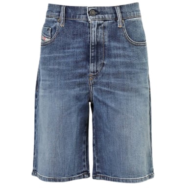 Diesel D-Strukt-Short medium blauwe short