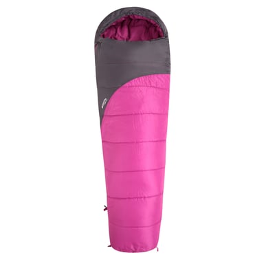 Mountain Warehouse Unisex Adult Summit 250 Right Zip Winter Mummy Sleeping Bag (Fuchsia)