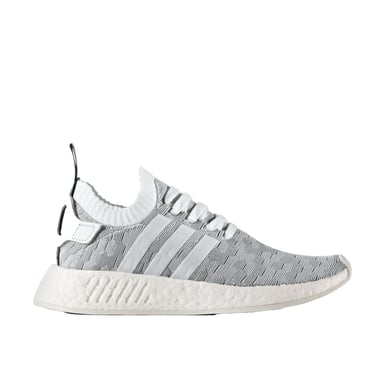 Adidas NMD_R2 Primeknit dam grå löparskor