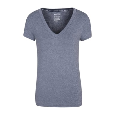 Mountain Warehouse Womens/Ladies Vitality V Neck T-Shirt (Navy)