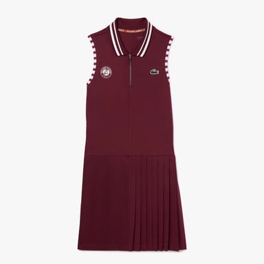 Women's Lacoste Roland-Garros Edition Sport Stretch Tennis Dress in Purple