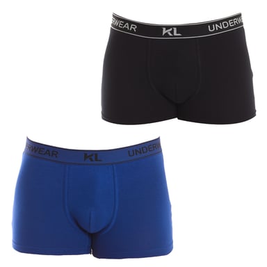 Pack-2 Boxershorts i andningsbart tyg med anatomisk front KL2014 herr