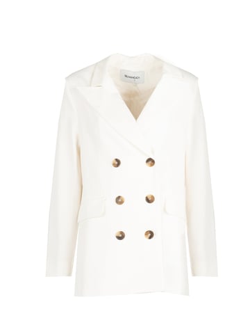 Silvian Heach Jacket Woman's White